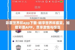彩票世界杯app下载-畅享世界杯盛宴，加载彩票APP，尽享激情与惊喜