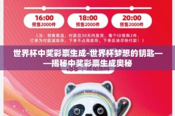 世界杯中奖彩票生成-世界杯梦想的钥匙——揭秘中奖彩票生成奥秘