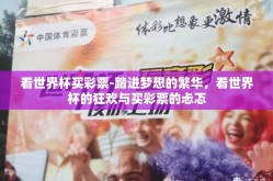 看世界杯买彩票-踏进梦想的繁华，看世界杯的狂欢与买彩票的忐忑