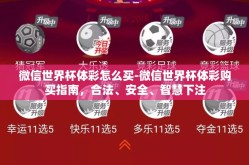 微信世界杯体彩怎么买-微信世界杯体彩购买指南，合法、安全、智慧下注