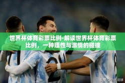 世界杯体育彩票比例-解读世界杯体育彩票比例，一种理性与激情的碰撞