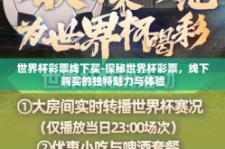 世界杯彩票线下买-探秘世界杯彩票，线下购买的独特魅力与体验