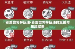彩票世界杯玩法-彩票世界杯玩法的策略与乐趣探索