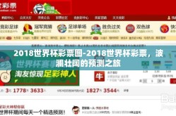 2018世界杯彩票图-2018世界杯彩票，波澜壮阔的预测之旅