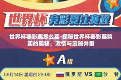 世界杯赛彩票怎么买-探秘世界杯赛彩票购买的奥秘，激情与策略并重