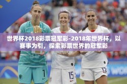 世界杯2018彩票冠军彩-2018年世界杯，以赛事为引，探索彩票世界的冠军彩