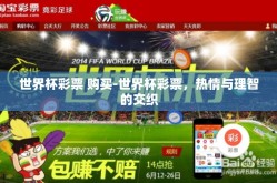 世界杯彩票 购买-世界杯彩票，热情与理智的交织
