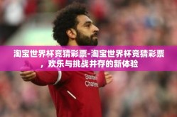 淘宝世界杯竞猜彩票-淘宝世界杯竞猜彩票，欢乐与挑战并存的新体验
