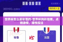 世界杯怎么买彩票的-世界杯购彩指南，点燃激情，理性投注