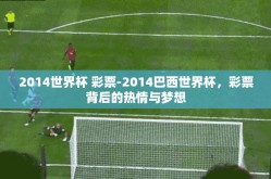 2014世界杯 彩票-2014巴西世界杯，彩票背后的热情与梦想