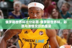 俄罗斯世界杯比分彩票-俄罗斯世界杯，彩票与激情交织的盛宴