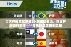 世界杯彩票买总球数-解密绿茵场，世界杯彩票的奥秘——买总球数策略全攻略
