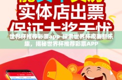 世界杯推荐彩票app-探索世界杯观赛新乐趣，揭秘世界杯推荐彩票APP