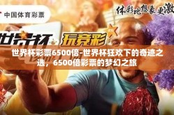 世界杯彩票6500倍-世界杯狂欢下的奇迹之选，6500倍彩票的梦幻之旅