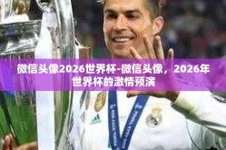 微信头像2026世界杯-微信头像，2026年世界杯的激情预演
