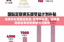 世界杯彩票最高奖金-世界杯彩票，揭秘最高奖金背后的激情与可能性