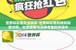 世界杯彩票无法购买-世界杯彩票的禁购现象分析，社会背景与法律考量的夹缝中