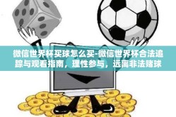 微信世界杯买球怎么买-微信世界杯合法追踪与观看指南，理性参与，远离非法赌球