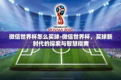 微信世界杯怎么买球-微信世界杯，买球新时代的探索与智慧指南