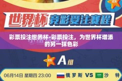 彩票投注世界杯-彩票投注，为世界杯增添的另一抹色彩