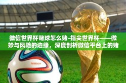 微信世界杯赌球怎么赌-指尖世界杯——微妙与风险的边缘，深度剖析微信平台上的赌球现象