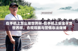 在手机上怎么赌世界杯-在手机上安全享受世界杯，合规观赛与警惕非法赌博