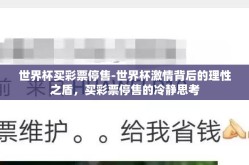 世界杯买彩票停售-世界杯激情背后的理性之盾，买彩票停售的冷静思考