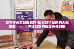 世界杯彩票最好软件-探索数字足球的无限可能 —— 世界杯彩票的智能选号利器