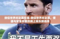 微信世界杯彩票在哪-微信世界杯彩票，便捷与安全并重的线上娱乐新选择