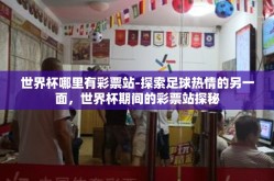 世界杯哪里有彩票站-探索足球热情的另一面，世界杯期间的彩票站探秘