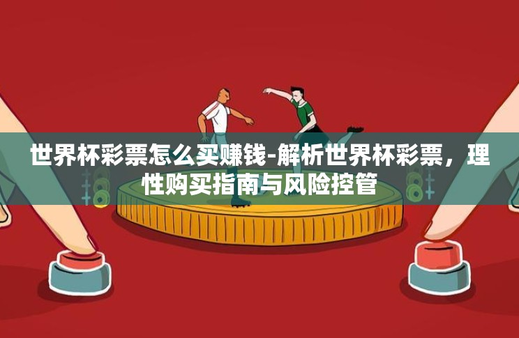 世界杯彩票怎么买赚钱-解析世界杯彩票，理性购买指南与风险控管