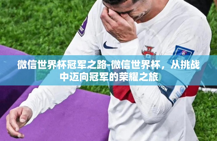 微信世界杯冠军之路-微信世界杯,从挑战中迈向冠军的荣耀之旅 微信世界杯冠军之路-微信世界杯,从挑战中迈向冠军的荣耀之旅