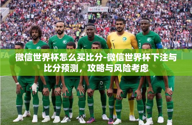 微信世界杯怎么买比分-微信世界杯下注与比分预测，攻略与风险考虑