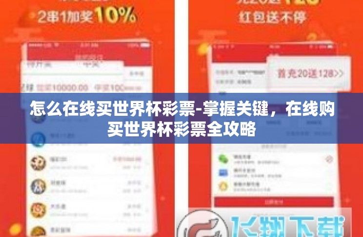 怎么在线买世界杯彩票-掌握关键，在线购买世界杯彩票全攻略