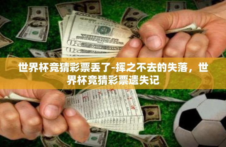 世界杯竞猜彩票丢了-挥之不去的失落,世界杯竞猜彩票遗失记 世界杯竞猜彩票丢了-挥之不去的失落,世界杯竞猜彩票遗失记