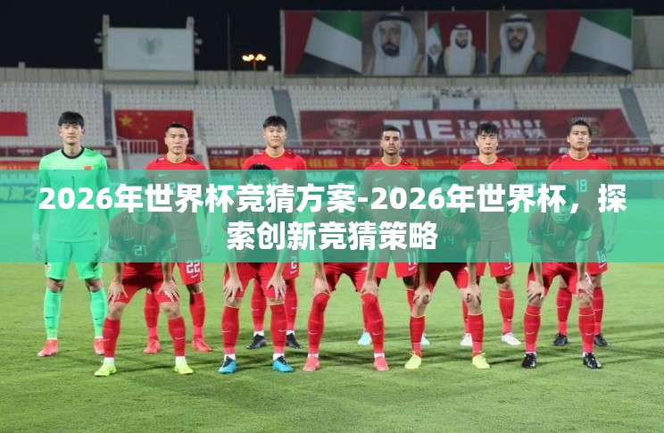 2026年世界杯竞猜方案-2026年世界杯，探索创新竞猜策略