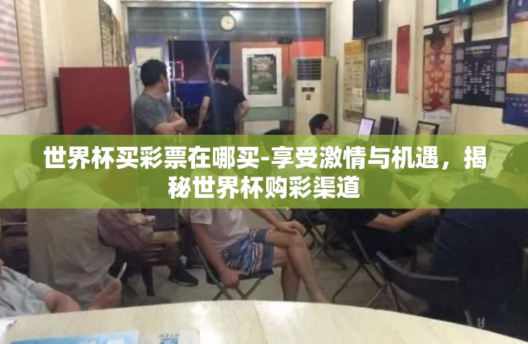 世界杯买彩票在哪买-享受激情与机遇，揭秘世界杯购彩渠道